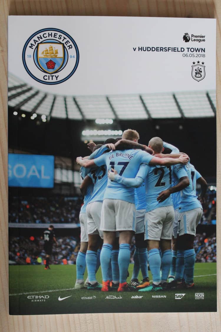 Manchester City FC v Huddersfield Town FC